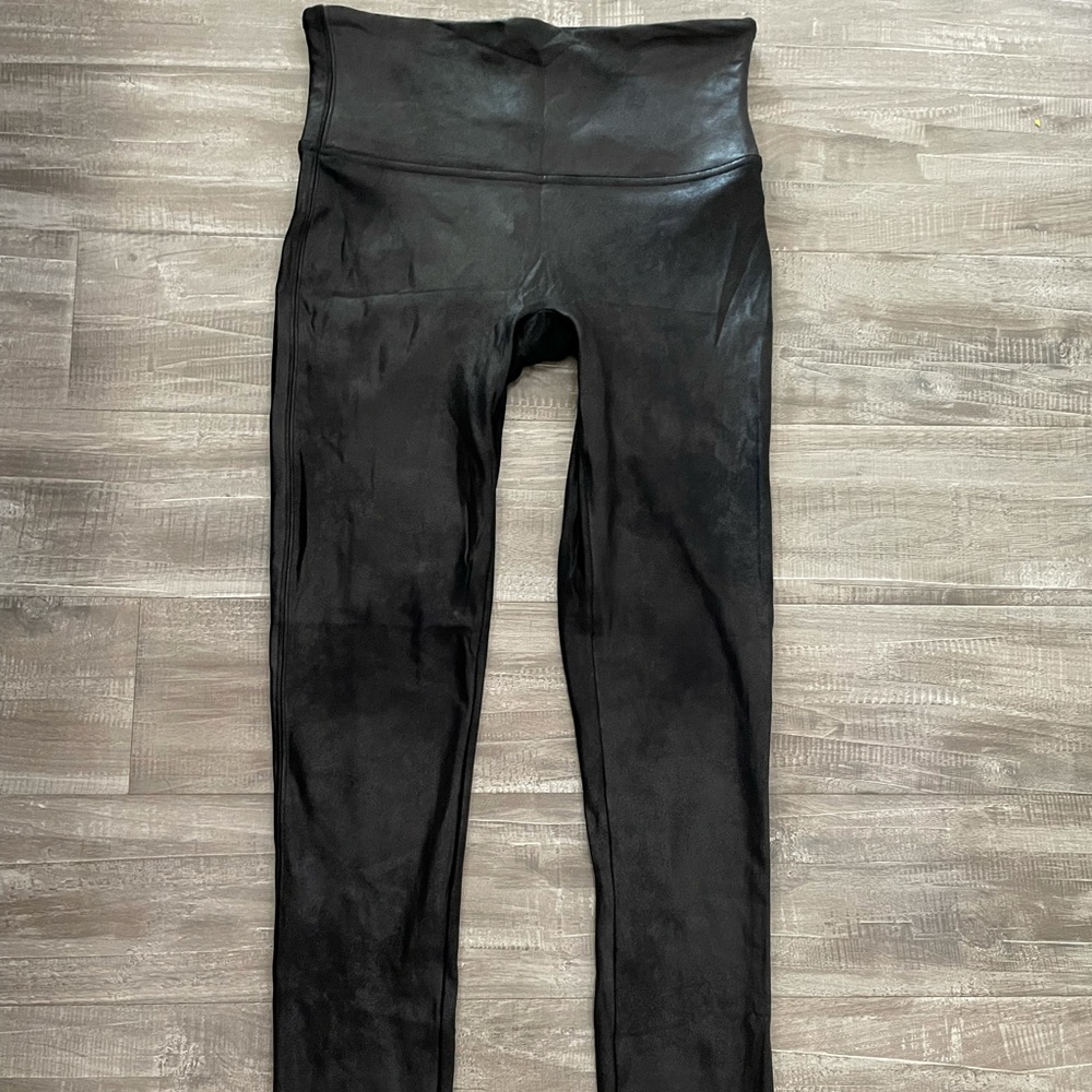 Faux leather spanx medium